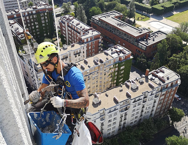 Alpinistes Accès Services - Travaux en Accès Difficiles - Domaines d'intervention
