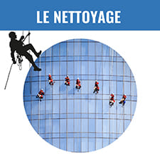 Alpinistes Accès Services - Travaux en Accès Difficiles - Le nettoyage